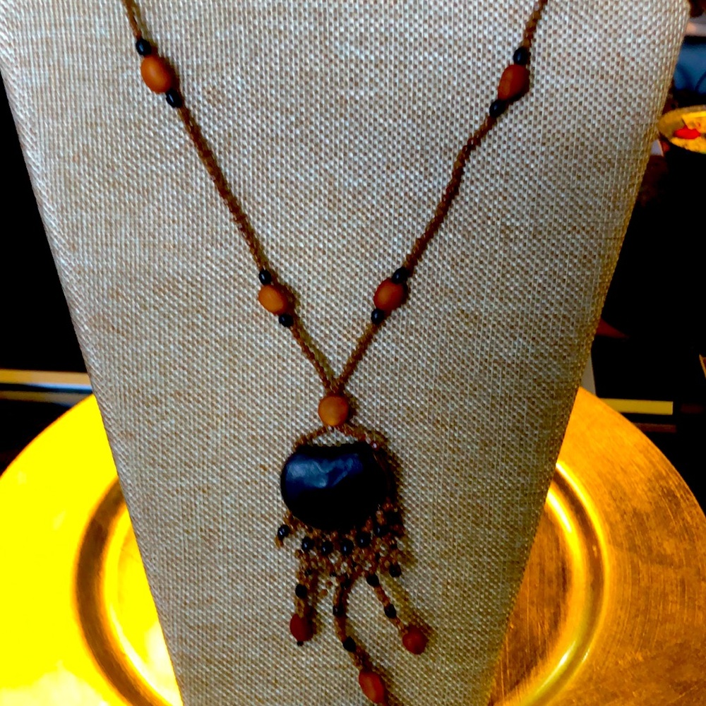 Necklace beads and seeds